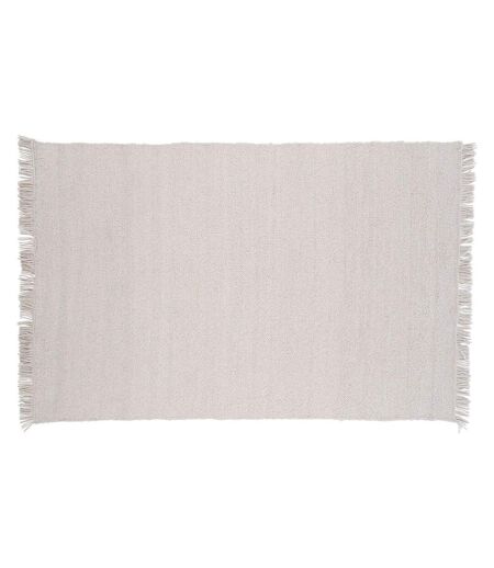 Tapis Déco en Laine Betina 300x400cm Blanc