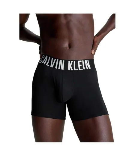 Lot De 3  Boxers Homme Noir Calvin Klein
