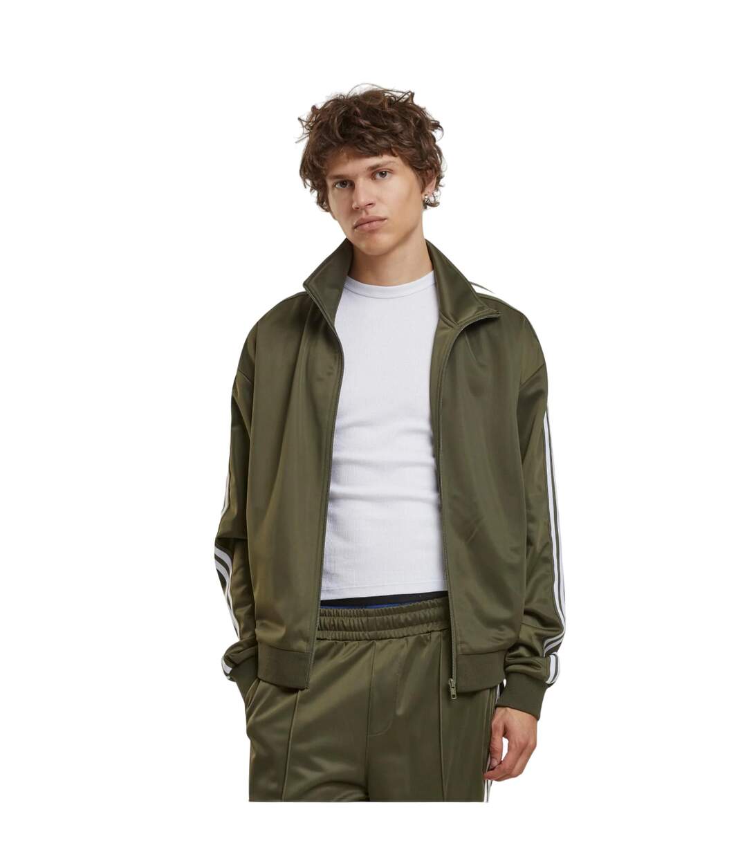 Veste De Survêtement Homme Olive Urban Classics-2