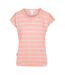 Trespass - T-shirt MOOR - Femme (Rose clair / Gris clair Chiné) - UTTP5359