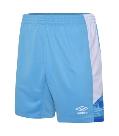 Mens vier shorts sky blue/white Umbro
