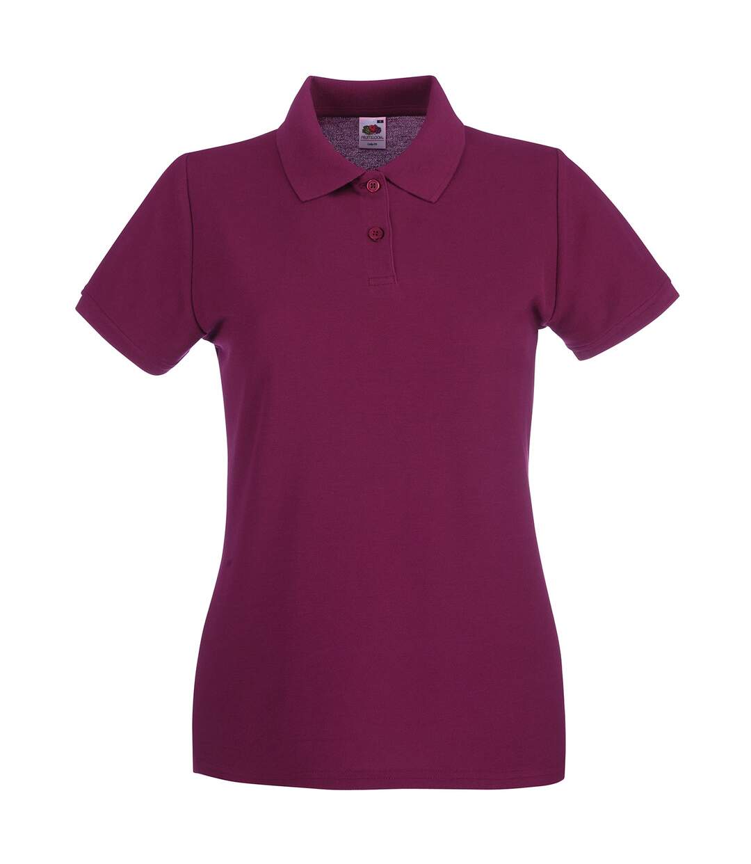 Polo premium femme azur Fruit of the Loom-3