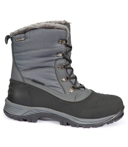 Trespass Mens Negev II Leather Snow Boots (Castle Grey) - UTTP4373