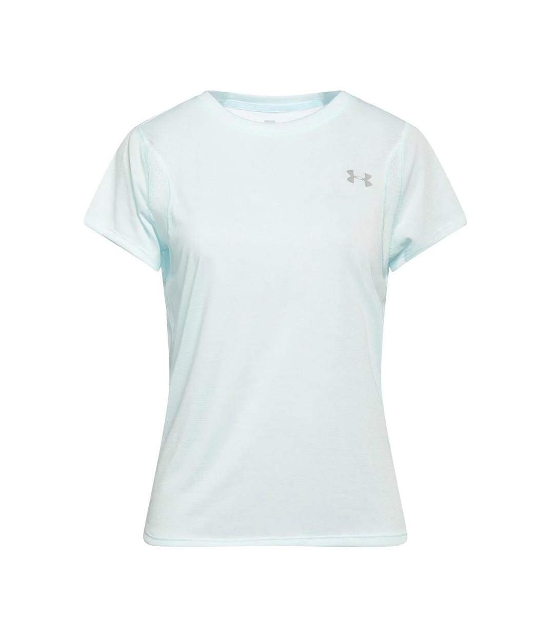 T-shirt Bleu Femme Under Armour Streaker - M-1