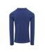 Womens/ladies Long John Roll Sleeve Tee Indigo Premier-2