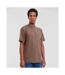 Russell Mens Ringspun Cotton Classic T-Shirt (Mocha) - UTPC5341