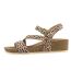 Sandales Muster Femme Marron Jaunâtre Lunar-4
