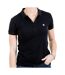 Polo noir femme teddy smith piloco - m-1