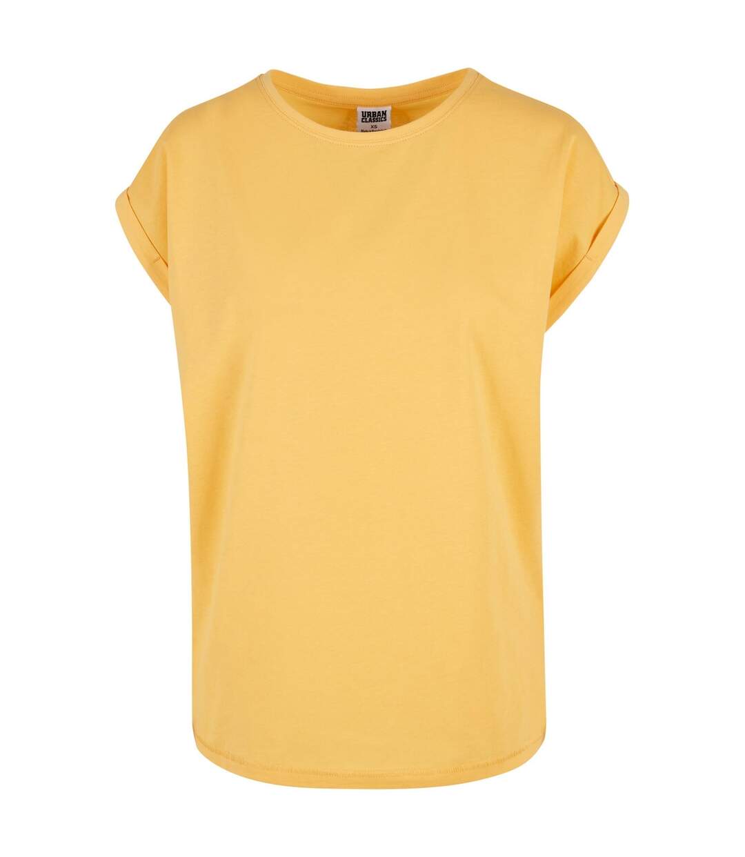 T-shirt Femme Jaune Urban Classics-1