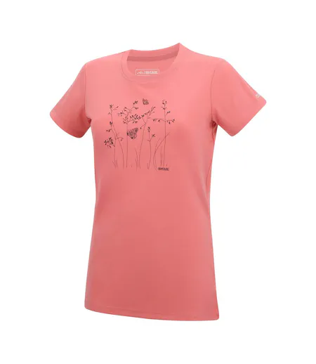 Womens/ladies Fingal Wild Grass T-shirt Peach Pink Regatta