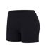 Tombo Womens/Ladies Seamless Shorts (Black) - UTRW8389-3