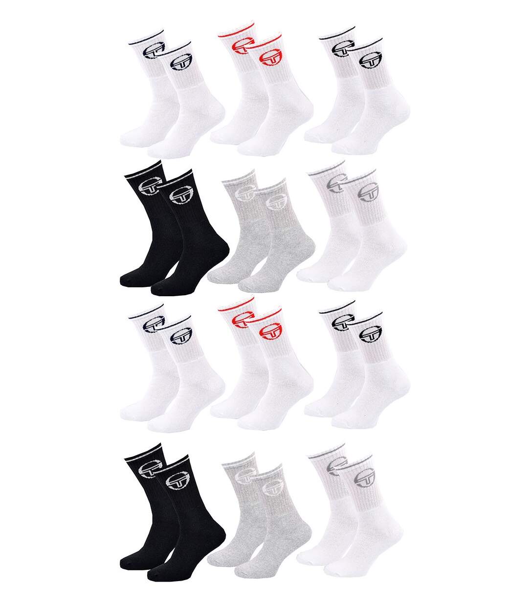 Chaussettes SERGIO TACCHINI Pack de 12 Paires 1804-1