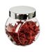 Lot de 100 Étoiles Déco Bocal 7cm Rouge-1