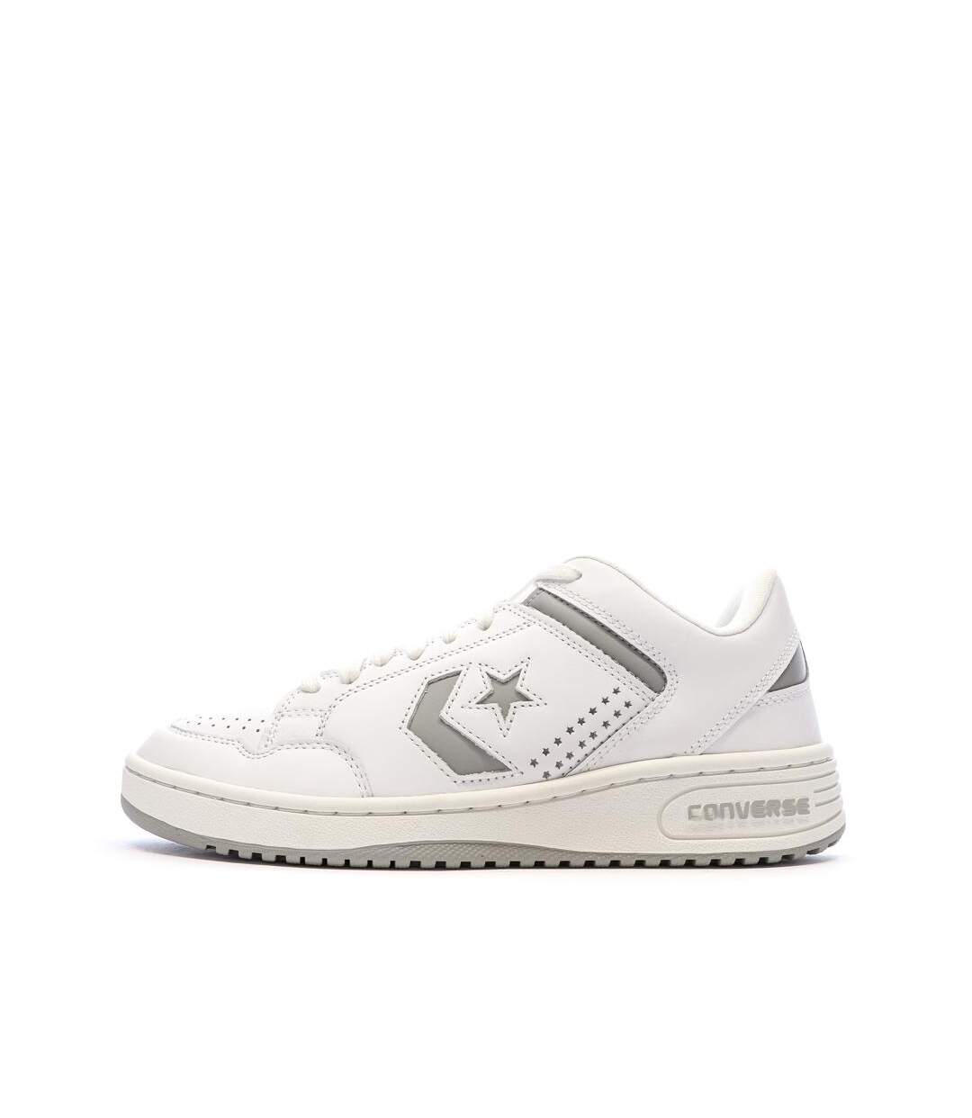 Baskets blanc/gris homme converse weapon-1