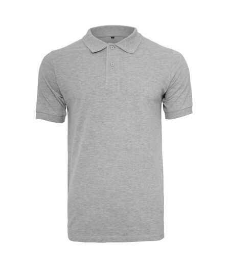 Polo Homme Gris Build Your Brand