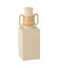 Vase Déco Anneaux Ovales Céline 29cm Beige-1