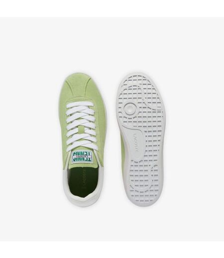 Baskets Baseshot Femme Vert Blanc Lacoste