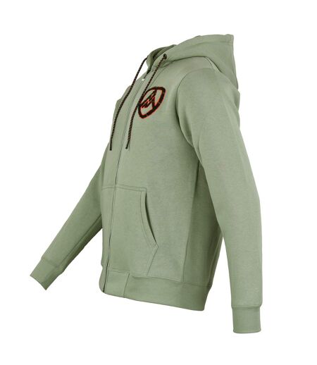 SWEAT MOLLETON ZIPPE A CAPUCHE CAWANE HOMME