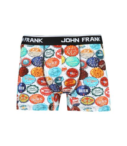 Boxer Homme JOHN FRANK Confort et Qualité en Coton Premium Boxer BEER