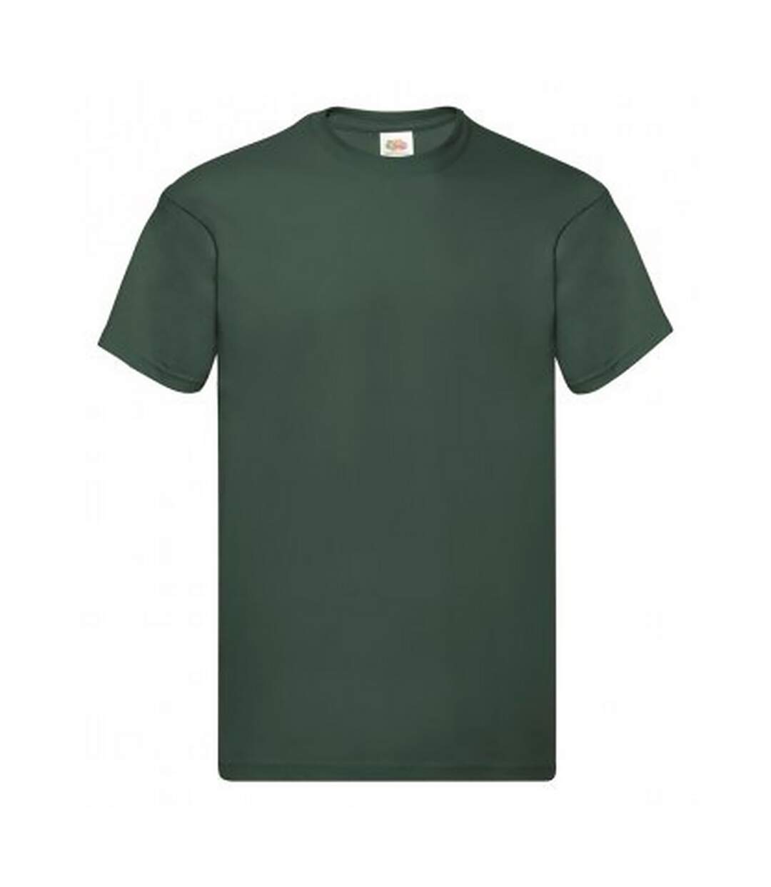 T-shirt manches courtes homme vert bouteille Fruit of the Loom