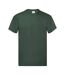 Fruit Of The Loom Mens Original Short Sleeve T-Shirt (Bottle Green) - UTPC124