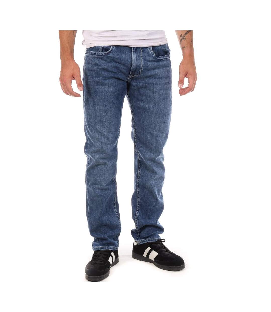 Jean slim bleu homme pepe jeans pm20-1