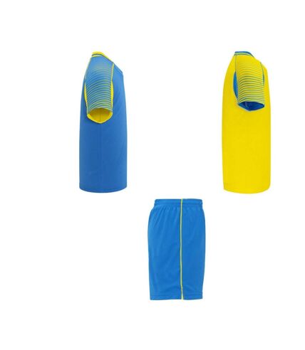 Set de sport juve adulte bleu roi / jaune Roly