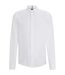 Mens Liam Linen Button-down Shirt White Boss-2