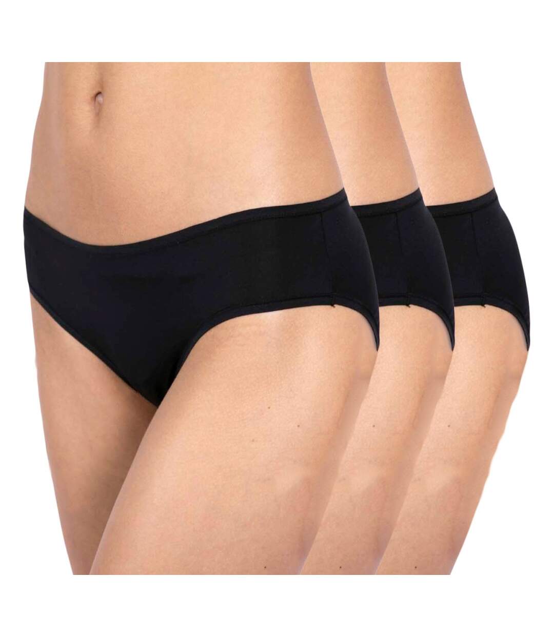 Culottes Haute microfibre Lot de 3-1