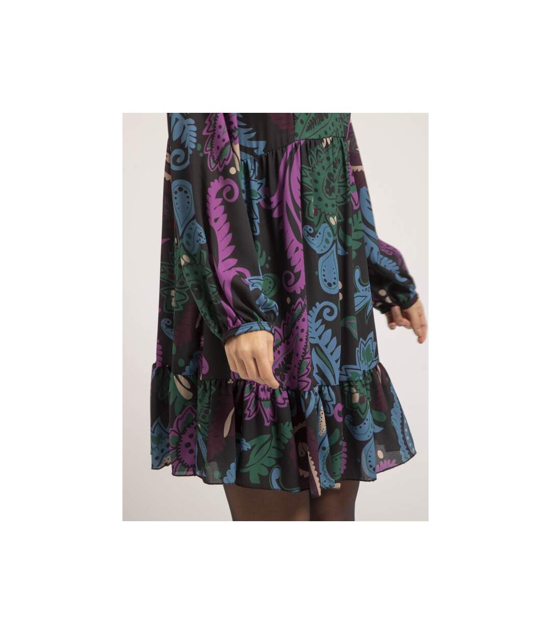 Robe courte motifs ILLONA - Dona X Lisa-3