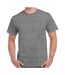 T-shirt manches courtes homme graphite chiné Gildan