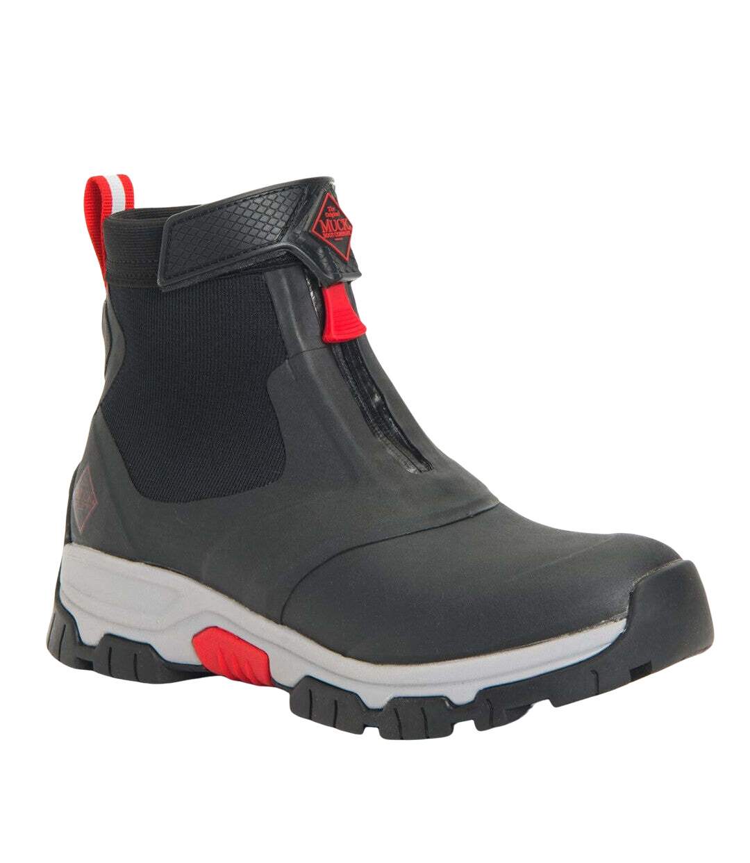 Bottes De Pluie Apex Mid Homme Gris Rouge Muck Boots-1