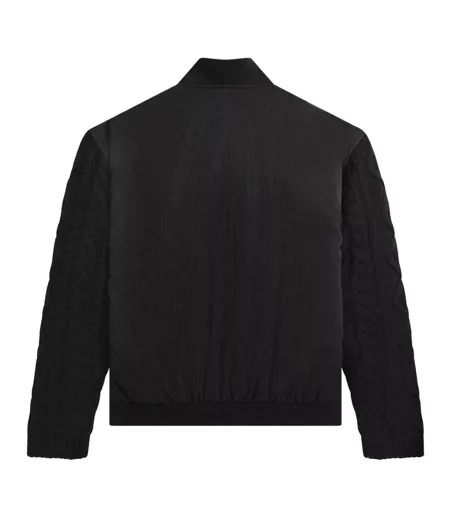 Blouson Aviateur Homme Noir Fred Perry