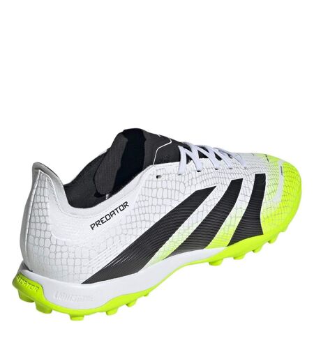 Mens Predator League Two Tone Football Boots White Black Lemon Adidas