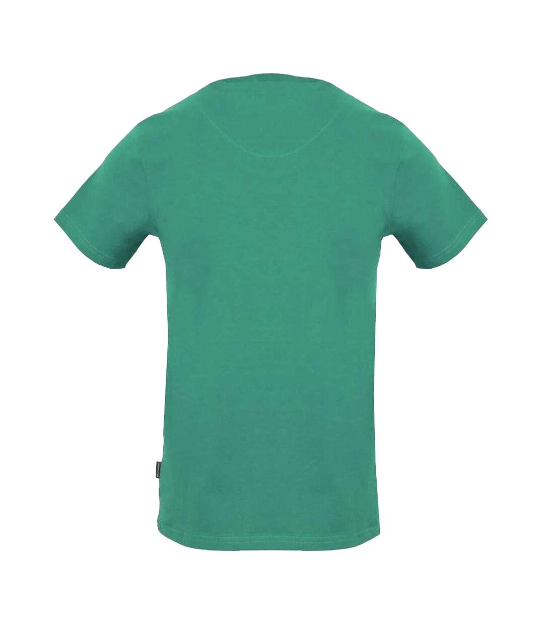 Mens Signature Logo T-shirt Green Aquascutum-2