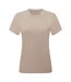Womens/ladies Ion-charge T-shirt Stone TriDri-1