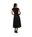 Robe mi-longue femme noir Principles