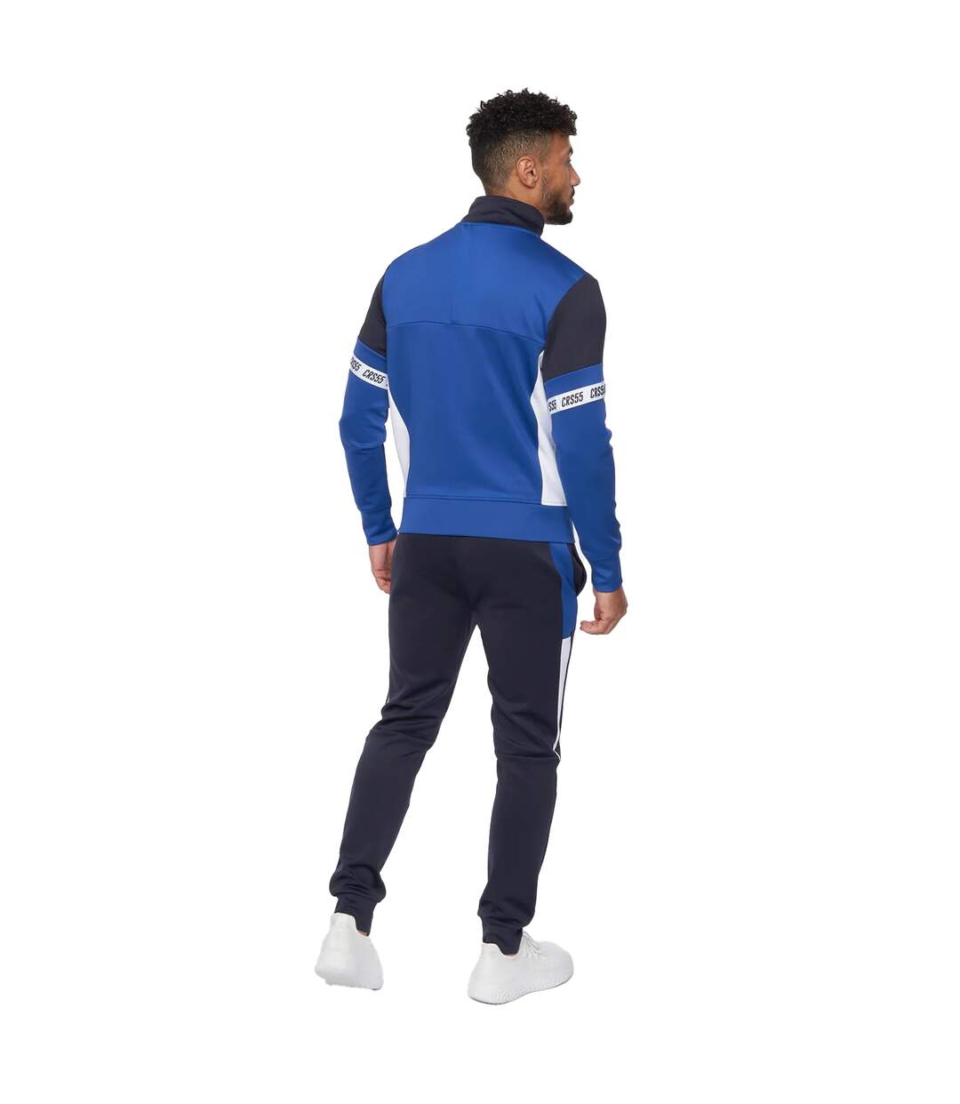 Ensemble de survêtement landan homme bleu Crosshatch-2