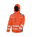Safeguard Mens Dynamic Hi-visibility Softshell Work Coat Orange Result-1