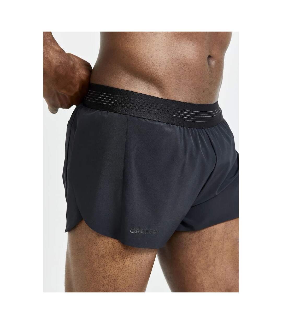 Craft Mens Pro Hypervent Split Hem Shorts (Black)