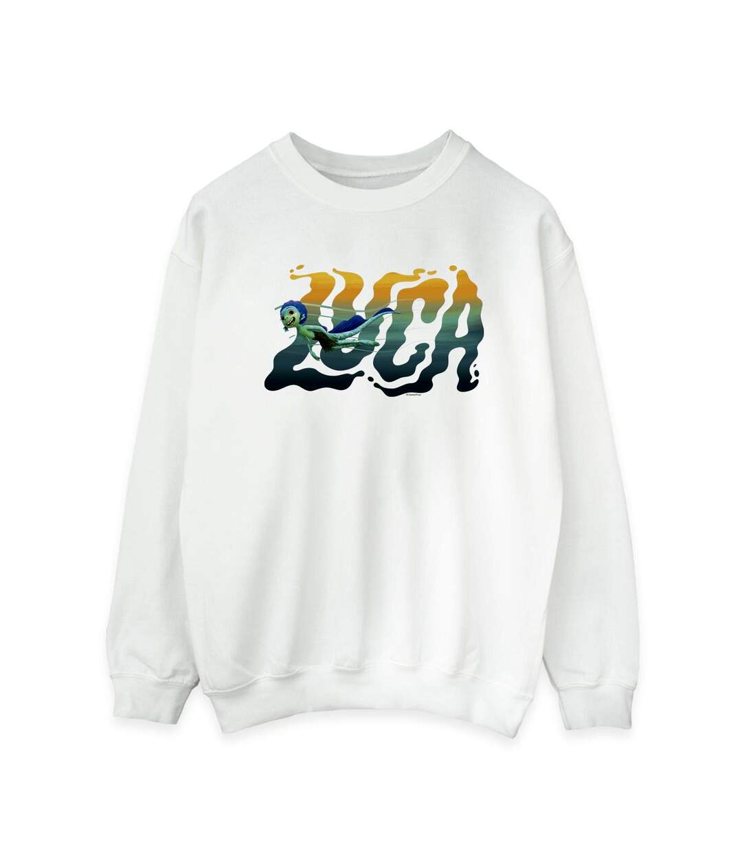 Disney - Sweat LUCA SWIM - Femme (Blanc) - UTBI23285-1