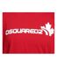 T-shirt Motif/style Feuille D´érable Homme Rouge Blanc DSquared2-4