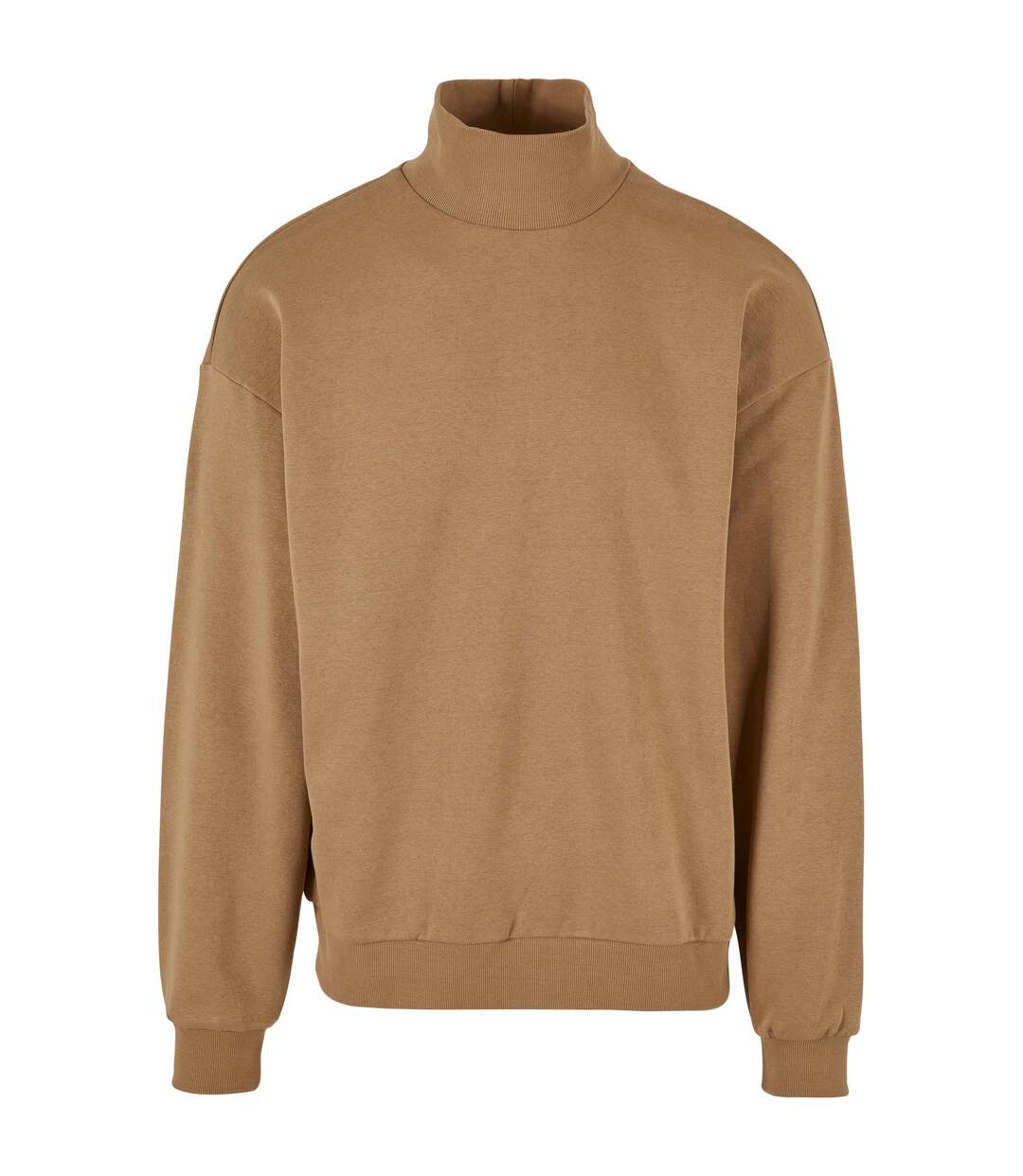 Sweat Motif/style Ras-du-cou Homme Beige Foncé Urban Classics-1
