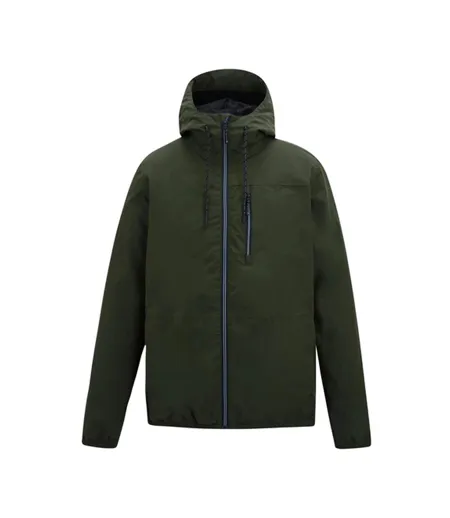 Veste Imperméable Shorebay Homme Kaki Foncé Noir Regatta