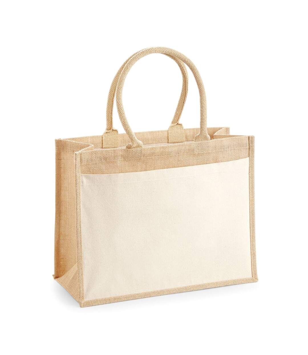 Sac de courses taille unique beige pâle Westford Mill-1