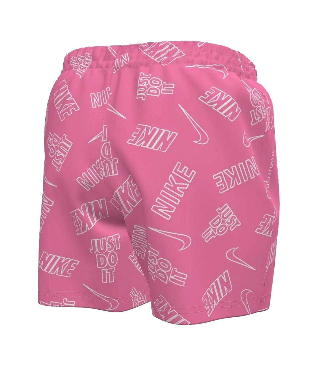 Mens Just Do It All-over Print Swim Shorts Pink Glow Nike-2