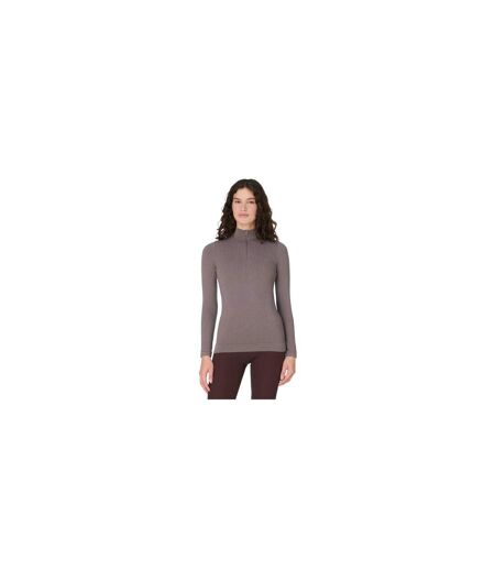 Haut De Survêtement Motif/style Côtelé Femme Marron Sweaty Betty