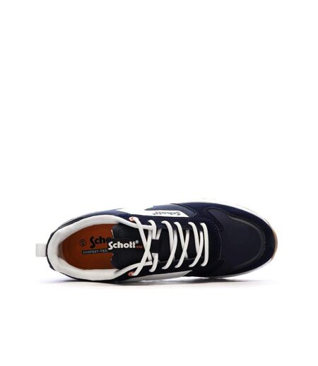 Baskets marine homme schott maki