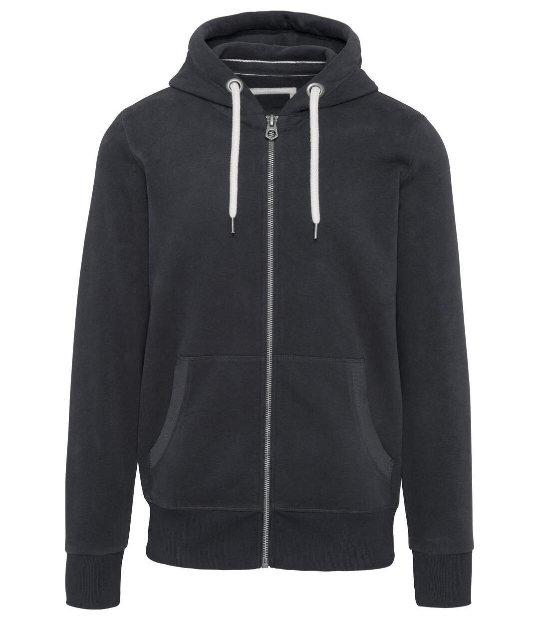 Veste à capuche aspect vintage - Homme - KV2306 - gris foncé-1