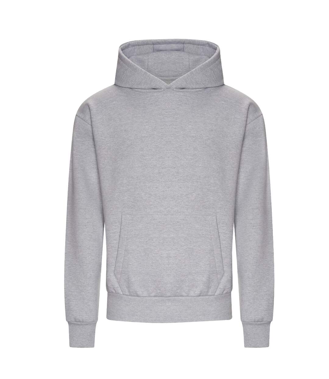 Veste à capuche signature adulte gris chiné Awdis